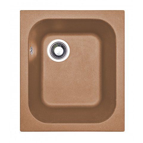 Гранітна мийка для кухні COMPACTA Terra-cotta (цегляно-теракотовий)